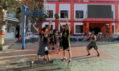 “迎新杯”篮球赛4